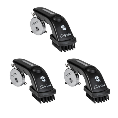 Golf Club Water Brush Pro Cleaner - Black