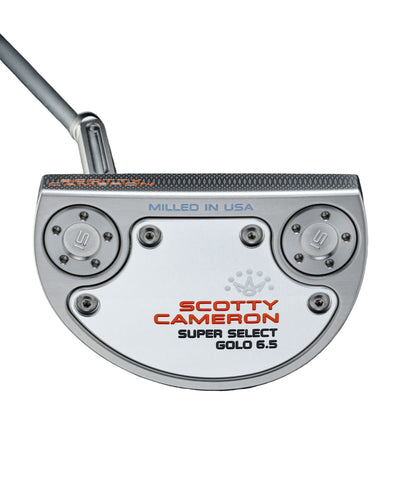 Scotty Cameron Super Select Golo 6.5 Moto Left Handed Mid-Round Mallet Putter