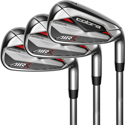 Cobra Men's 2022 Air-X Iron Set  Right Hand Cobra Ultralite 50 Regular Flex Graphite 5-PW, SW