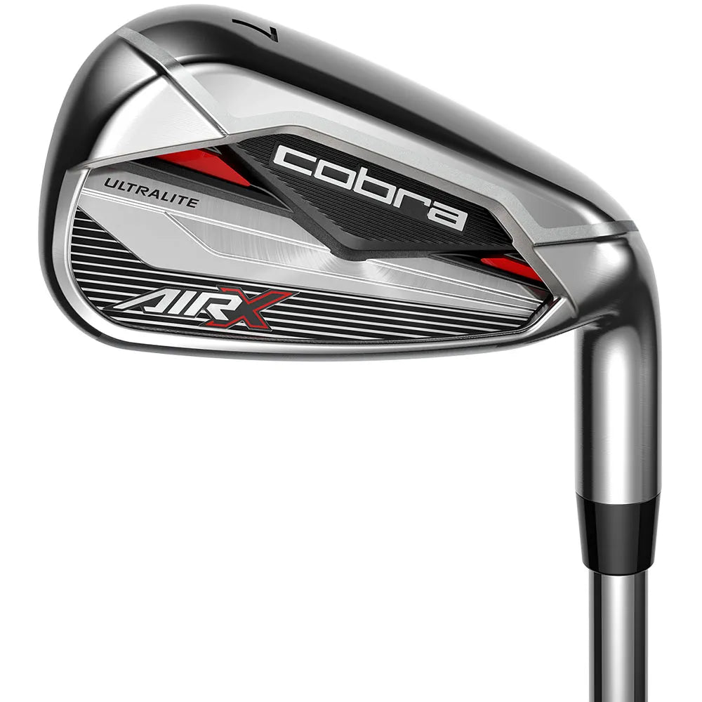 Cobra Men's 2022 Air-X Iron Set  Right Hand Cobra Ultralite 50 Regular Flex Graphite 5-PW, SW