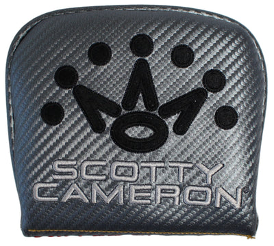 Scotty Cameron Silver Square Futura Stock Left Handed Mallet Putter Headcover