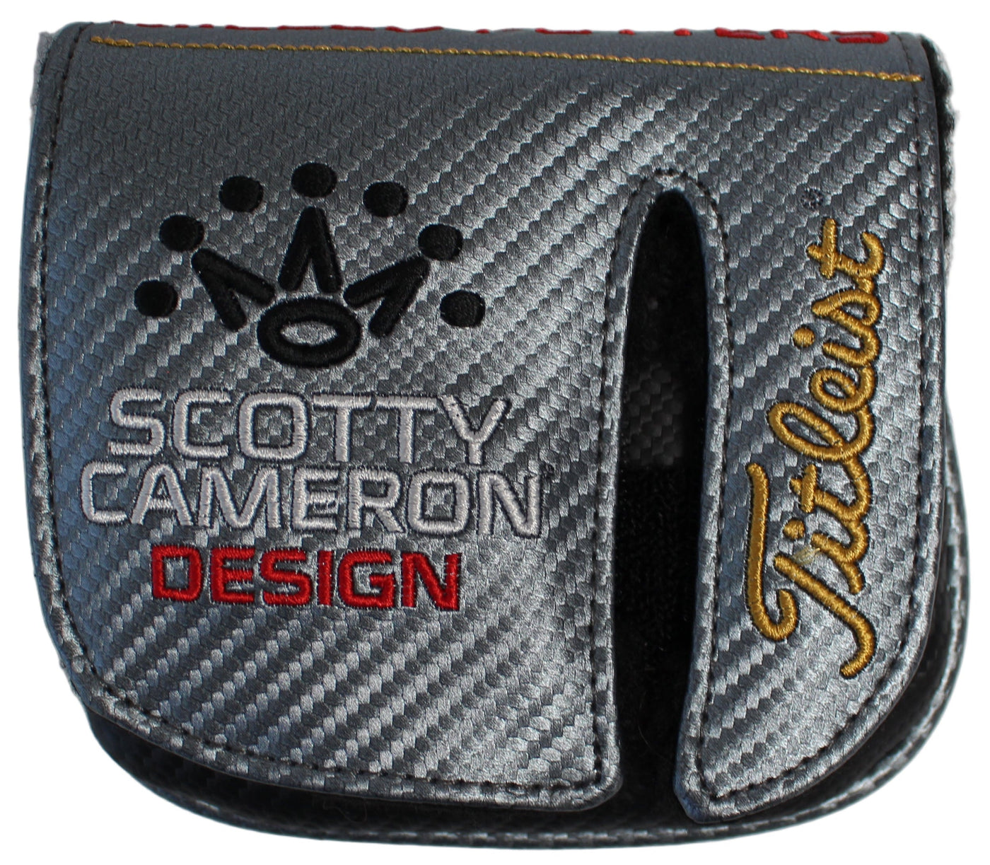 Scotty Cameron Silver Square Futura Stock Left Handed Mallet Putter Headcover