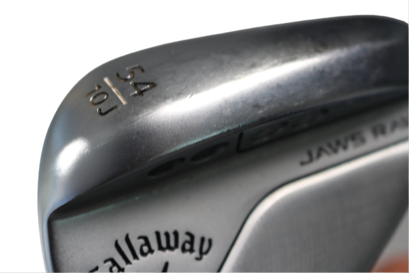 Pre-Owned Callaway Jaws Raw "Full Toe" 54.10 J Wedge w/ Dynamic Gold Spinner Tour Issue 115 Shaft (Average)