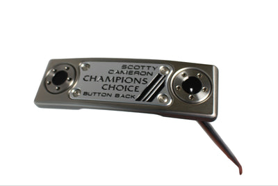 Scotty Cameron Champions Choice Button Back Newport 2 Plus (15g Weights)Custom Shop Limited Putter Silver/Black