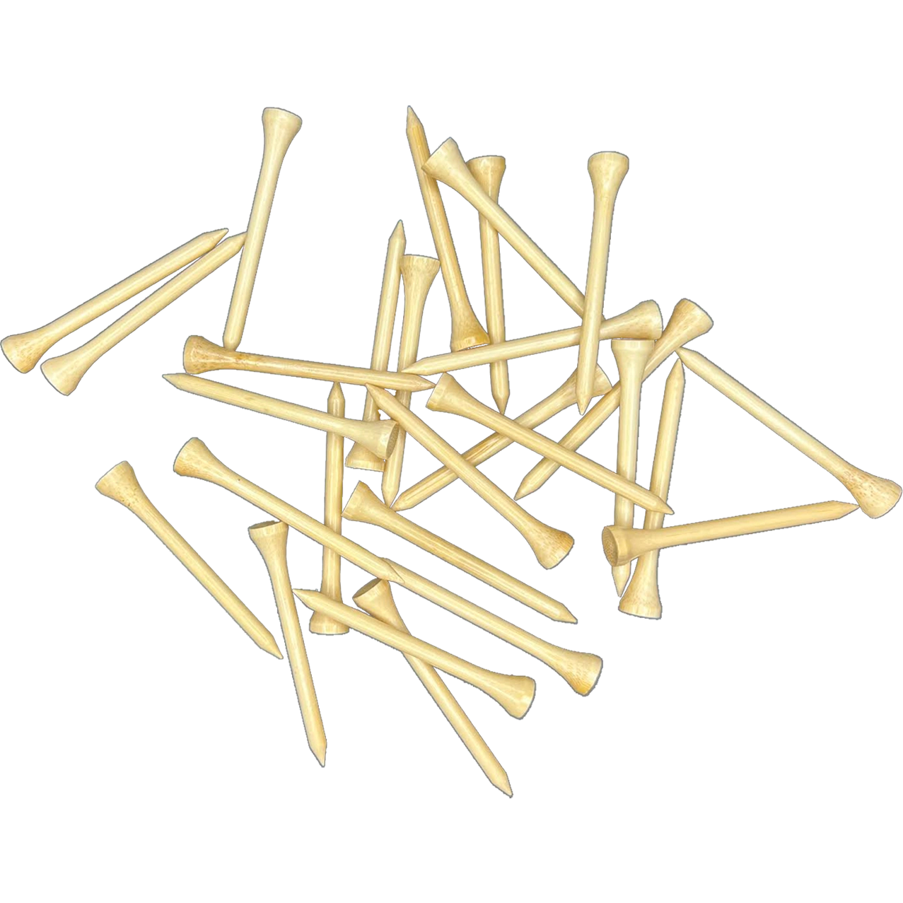 Bamboo Golf Tees (100 Count)