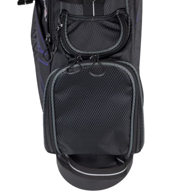 U.S. Kids Golf UL-7 5 Club Stand Set (Approx Age 9, Height 54"-57") Black/Purple Bag