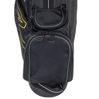 U.S. Kids Golf UL-7 5 Club Stand Set (Approx Age 12, Height 63"-66") Black/Gold Bag